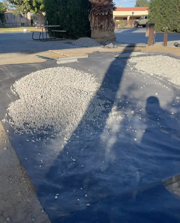 our work gravel